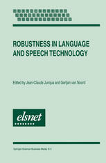 Robustness In Language And Speech Technology 1st Edition Jeanclaude Junqua