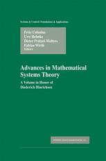 Advances In Mathematical Systems Theory A Volume In Honor Of Diederich Hinrichsen 1st Edition Anthony J Pritchard Auth