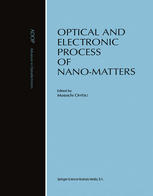 Optical And Electronic Process Of Nanomatters 1st Edition H Hori Auth
