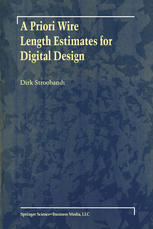 A Priori Wire Length Estimates For Digital Design 1st Edition Dirk Stroobandt Auth