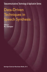 Datadriven Techniques In Speech Synthesis 1st Edition Robert I Damper Auth