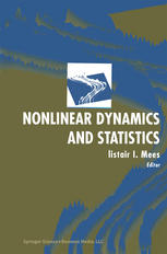 Nonlinear Dynamics And Statistics 1st Edition Henry D I Abarbanel Auth