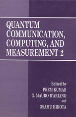 Quantum Communication Computing And Measurement 2 1st Edition Paul Benioff Auth