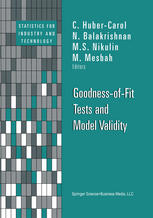 Goodnessoffit Tests And Model Validity 1st Edition D R Cox Auth