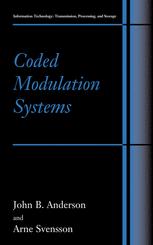 Coded Modulation Systems 1st Edition John B Anderson Arne Svensson Auth