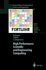 High Performance Scientific And Engineering Computing Proceedings Of The 3rd International Fortwihr Conference On Hpsec Erlangen March 1214 2001 1st Edition R Lhner