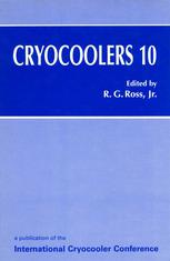Cryocoolers 10 1st Edition D S Glaister M Donabedian D G T Curran