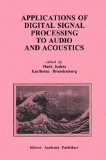 Applications Of Digital Signal Processing To Audio And Acoustics 1st Edition John G Beerends Auth