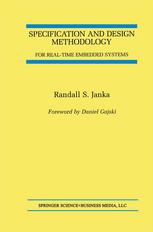 Specification And Design Methodology For Realtime Embedded Systems 1st Edition Randall S Janka Auth