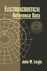 Electroacoustical Reference Data 1st Edition John M Eargle Auth