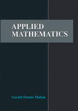 Applied Mathematics 1st Edition Gerald Dennis Mahan Auth