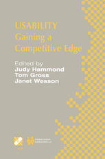 Usability 1st Edition Judy Hammond Tom Gross Janet Wesson
