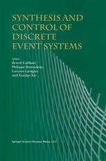 Synthesis And Control Of Discrete Event Systems 1st Edition Stphane Lafortune