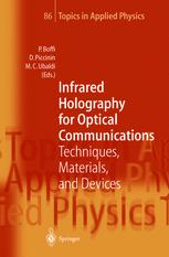 Infrared Holography For Optical Communications Techniques Materials And Devices 1st Edition Daniel Day