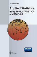 Applied Statistics Using Spss Statistica And Matlab Prof Dr Joaquim P Marques De S Auth