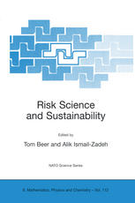 Risk Science And Sustainability Science For Reduction Of Risk And Sustainable Development Of Society 1st Edition Professor Jeanpatrick Connerade Auth