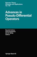 Advances In Pseudodifferential Operators 1st Edition E Cordero