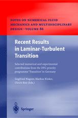 Recent Results In Laminarturbulent Transition Selected Numerical And Experimental Contributions From The Dfg Priority Programme Transition In Germany 1st Edition Y S Kachanov Auth