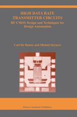 High Data Rate Transmitter Circuits Rf Cmos Design And Techniques For Design Automation 1st Edition Carl De Ranter