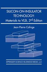 Silicononinsulator Technology Materials To Vlsi 3rd Edition Jeanpierre Colinge Auth
