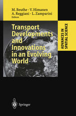 Transport Developments And Innovations In An Evolving World 1st Edition Michel Beuthe