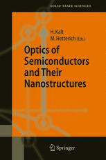 Optics Of Semiconductors And Their Nanostructures 1st Edition Stephan W Koch