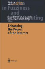 Enhancing The Power Of The Internet 1st Edition Masoud Nikravesh