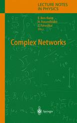 Complex Networks 1st Edition Tomer Kalisky Reuven Cohen Daniel Benavraham