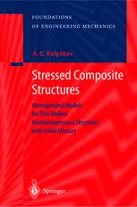 Stressed Composite Structures Homogenized Models For Thinwalled Nonhomogeneous Structures With Initial Stresses 1st Edition Professor Dr A G Kolpakov Auth