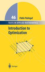 Introduction To Optimization 1st Pablo Pedregal