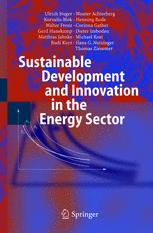 Sustainable Development And Innovation In The Energy Sector Professor Dr Ulrich Steger