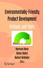 Environmentallyfriendly Product Development Methods And Tools 1st Edition Prof Dring Eberhard Abele