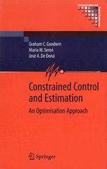 Constrained Control And Estimation An Optimisation Approach 1st Edition Graham C Goodwin Phd