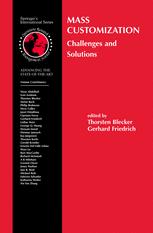 Mass Customization Challenges And Solutions 1st Edition Thorsten Blecker