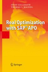 Real Optimization With Sap Apo 1st Edition Professor Dr Josef Kallrath