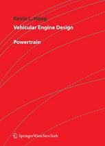 Vehicular Engine Design 1st Edition Kevin L Hoag Ms Auth