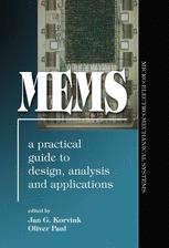 Mems A Practical Guide To Design Analysis And Applications 1st Edition Oliver Paul Auth