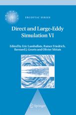 Direct And Largeeddy Simulation Vi 1st Edition Sanjoy Banerjee Auth