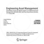 Engineering Asset Management Proceedings Of The 1st World Congress On Engineering Asset Management Wceam 11 14 July 2006 Jinji Gao Auth