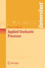 Applied Stochastic Processes 1st Edition Mario Lefebvre Auth