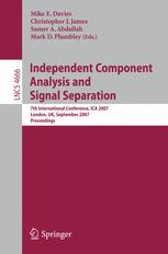Independent Component Analysis And Signal Separation 7th International Conference Ica 2007 London Uk September 912 2007 Proceedings 1st Edition Jeanfranois Cardoso