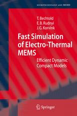 Fast Simulation Of Electrothermal Mems Efficient Dynamic Compact Models 1st Edition Dr Tamara Bechtold
