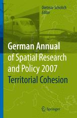 Territorial Cohesion 1st Edition Prof Dring Dietmar Scholich Auth