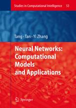Neural Networks Computational Models And Applications 1st Edition Dr Huajin Tang