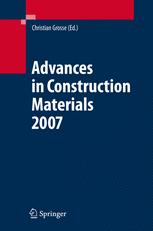 Advances In Construction Materials 2007 1st Edition Christian U Grosse Auth