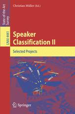 Speaker Classification Ii Selected Projects 1st Edition Susanne Schtz