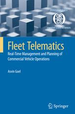 Fleet Telematics Realtime Management And Planning Of Commercial Vehicle Operations 1st Edition Asvin Goel Auth