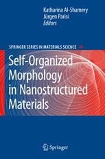 Selforganized Morphology In Nanostructured Materials 1st Edition H G Rubahn Auth