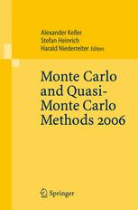 Monte Carlo And Quasimonte Carlo Methods 2006 1st Edition Ronald Cools