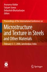 Microstructure And Texture In Steels And Other Materials 1st Edition John J Jonas Auth